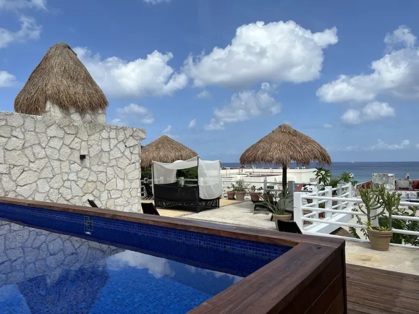 Deluxe Suite: Private Balcony, King Bed & Steps to the Cozumel Waterfront - Image 1