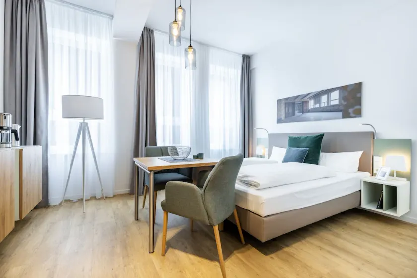 Modernes Hafenapartment mit Fußbodenheizung und Wlan im Alten Hafen von Wismar - Image 1