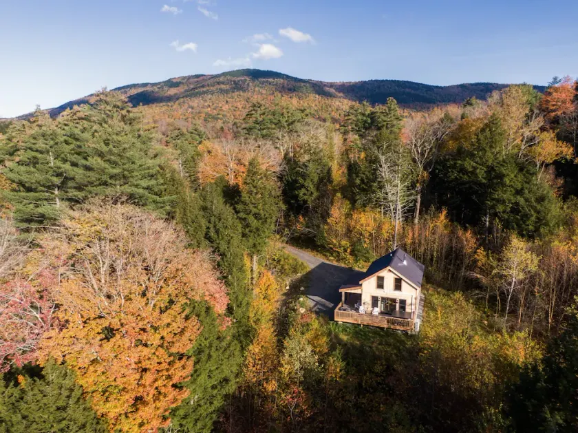 Newly built Vermont secluded cabin retreat with AC and brand new Hot Tub!!! - Image 1