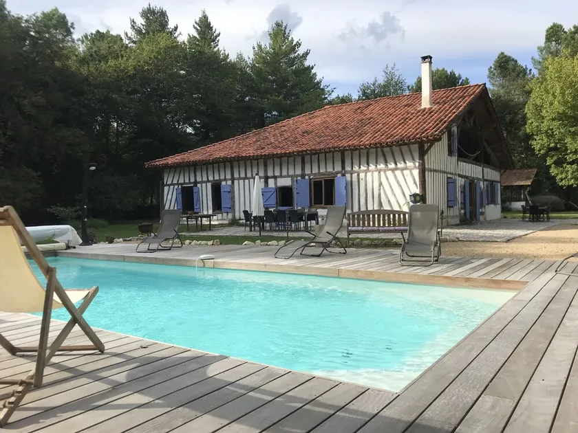 traditional Landes house 16 people spa, swimming pool, billiards - Image 1