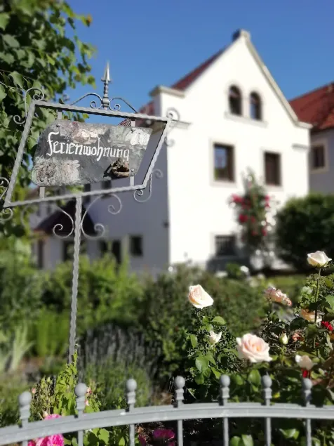 Ferienhof Gräfe - Appartamento \"Kräuterstübchen\" con camino, piscina e sauna - Image 1