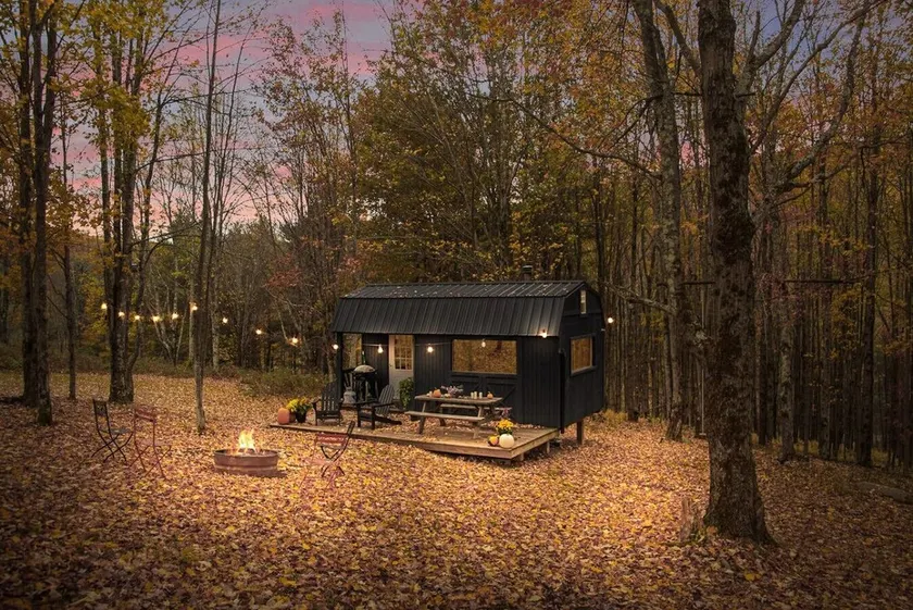 Off-Grid Tiny Cabin with Cozy Vintage Charm - Image 1