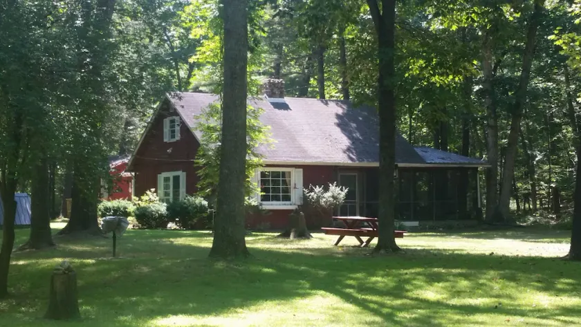 \"The Cabin At Trout Run\" - Waterfront, Wifi, Firepit, Wood Stove, Screened Porch - Image 1