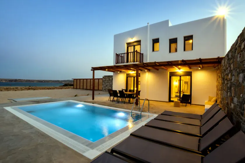 Cato Agro 1, Seafront Villa with Private Pool - Image 1