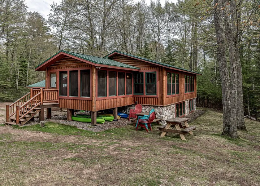 Spacious lakefront home on Little Saint Germain Lake with dock and fire pit! - Image 1