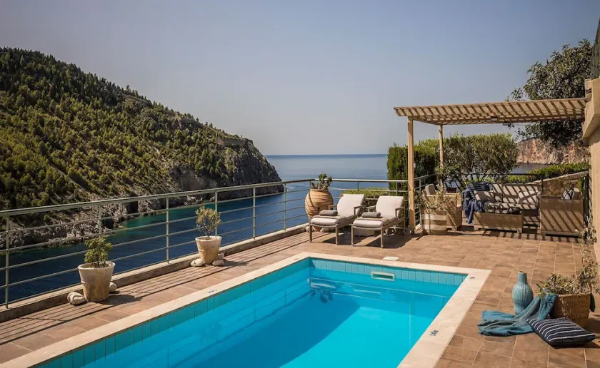 Premium Kefalonia Villa | Villa Hevlaska | 2 Bedrooms | Seafront - Image 1
