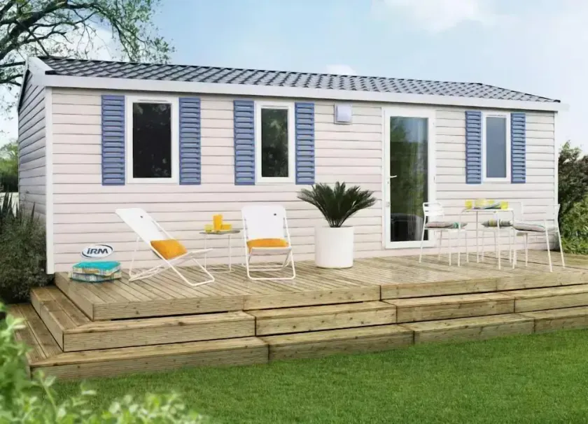 Camping La Maïre *** - Mobile Home 4 Rooms 6 People Air Conditioned + TV - Image 1