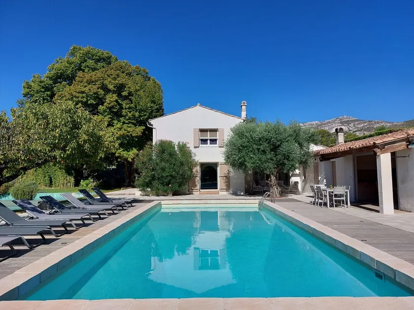 Mas Lasa, grande piscine, terrain de tennis,jardin - Image 1