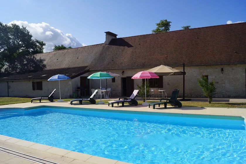 Longère XVIIIe totalement rénovée avec piscine proche ISSIGEAC - Image 1