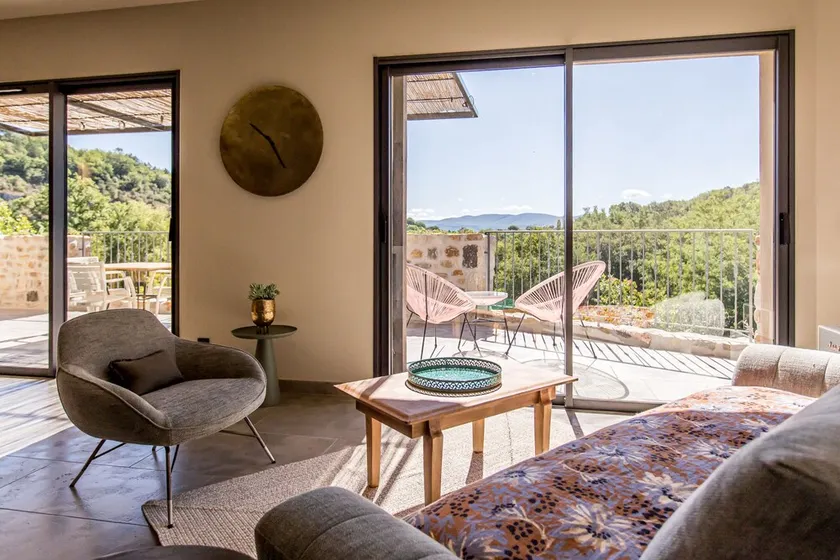 Gîte Laumaga - 4 personnes avec Spa privatif I Domaine le C4 I Sud Ardèche - Image 1