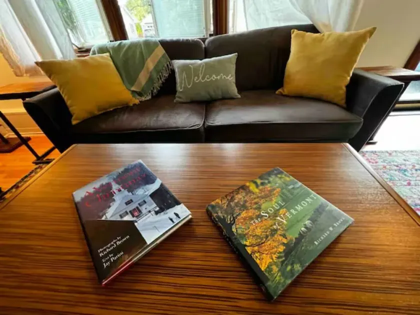 Step into a world where midcentury modern charm embraces Vermont's beauty! - Image 1
