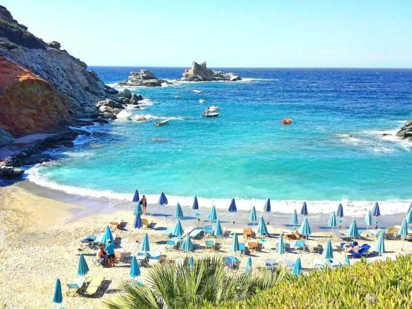 Eleni Sea View Luxury Apartment in Mades - Image 1