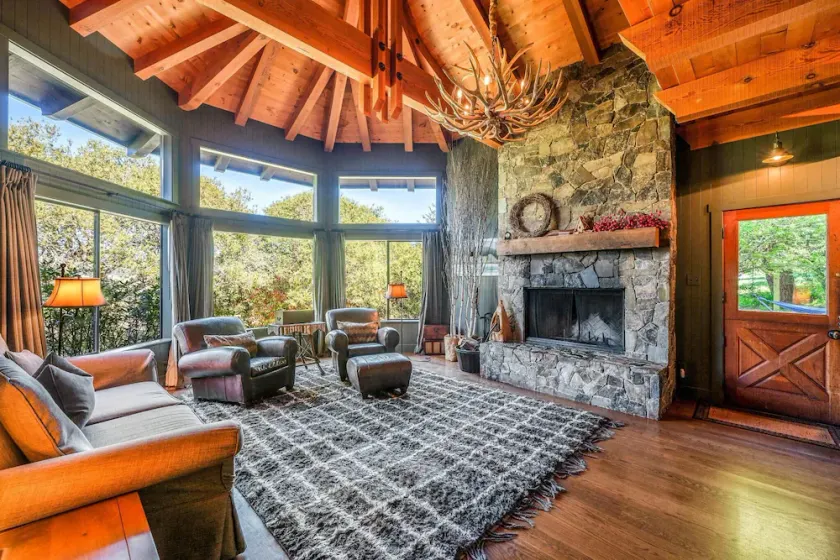 Romantische Lodge in Point Reyes / Inverness: \"Mankas-esque Retreat\" - Image 1