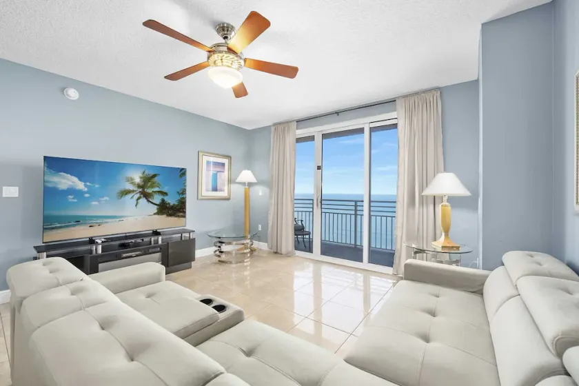 Luxury 2BR Double Balcony Condo Direct Oceanfront Wyndham Ocean Walk Resort Daytona Beach | 2021 - Image 1