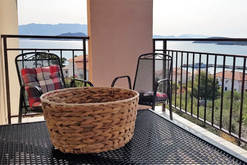 Two bedroom apartment with terrace and sea view Slatine, Čiovo (A-5998-b) - Image 1