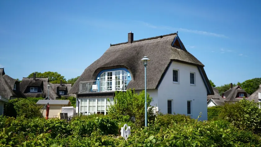 House 'Blue Wonder' sotto la paglia sulle backwaters con sauna, camino e internet wireless - Image 1