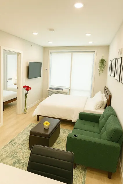 Modern 1BR 1BA Apartment - Image 1