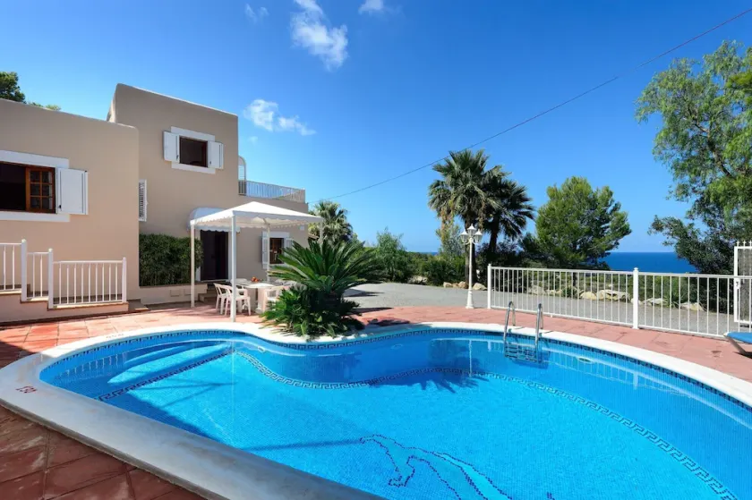 VILLA SA DESCOBERTA - Privat villa til 6 personer, gratis WIFI, med pool og havudsigt. Et paradis i Ibiza !!!! - Image 1
