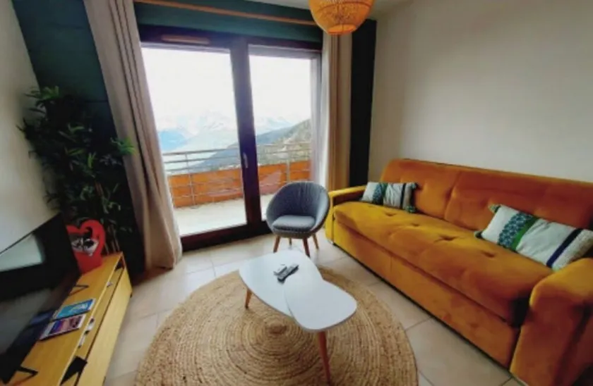 Plagne center, 50m from the slopes, sleeps 4 new residence Les Lodges 1970 - Image 1