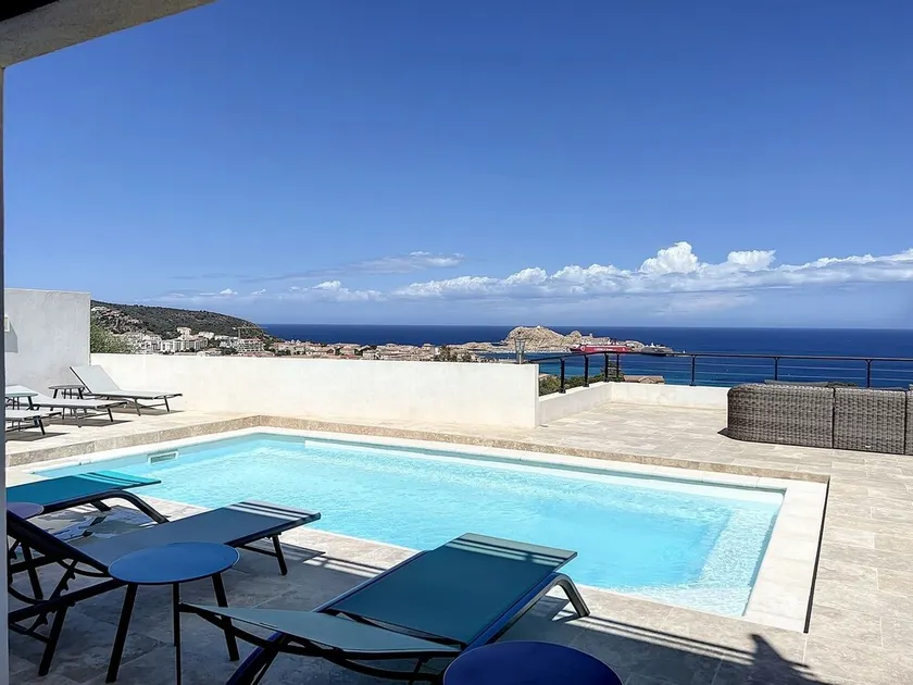 Villa  climatisée -  vue mer  - piscine chauffée - plage à pied 15mn - Image 1