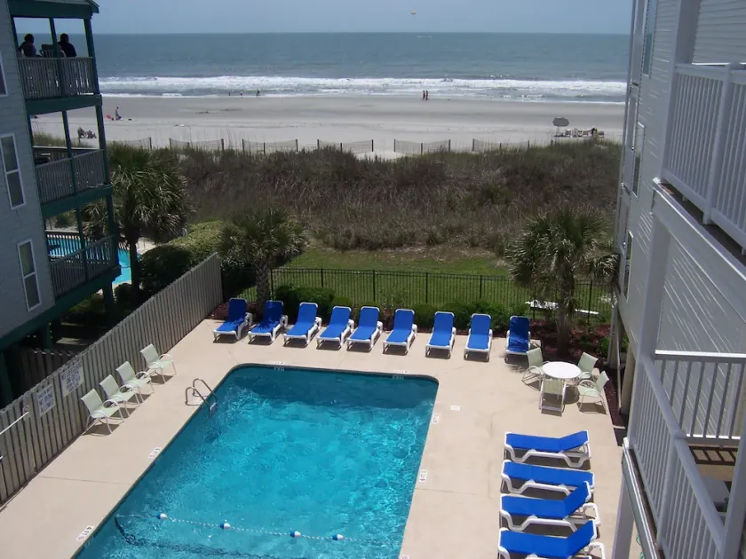 Carribean Decor-Beach Front Condo Ocean Pier I-Wifi - Image 1