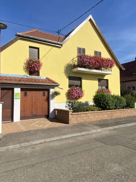 ALSACE gite 3* prox. Dispo ponts mai climatisé jardin balcon piste cyclable - Image 1