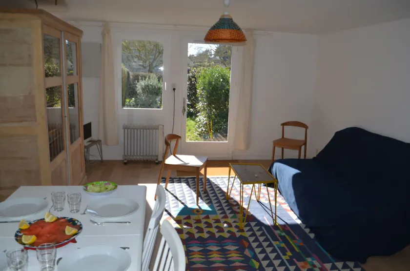 Maison 3 chambres jardin les pieds dans l'eau Golfe de morbihan, à larmor baden - Image 1