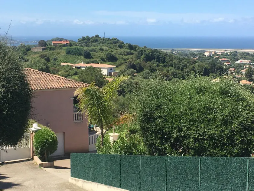 Ground floor villa BASTELICACCIA T2 or T3 (supplement)-Clim beautiful sea view - Image 1