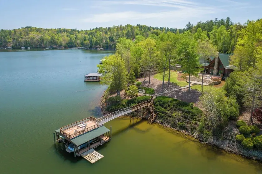 Lakefront Family Retreat: Dock, Firepit & Mtn View - Image 1