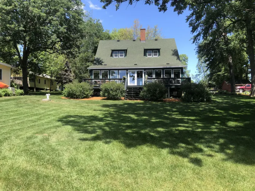 90 Ft of Frontage on Balsam Lake, WI--w/large dock and more. Sleeps 12+ - Image 1