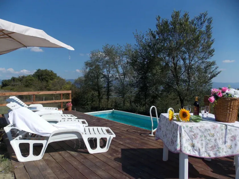 Maravillosa casa de vacaciones privada con piscina privada, WIFI, TV, patio, vista panorámica - Image 1