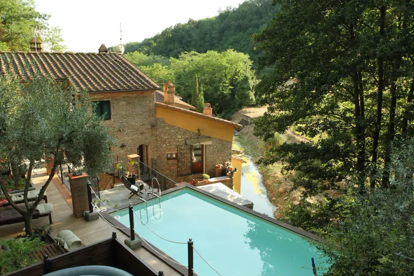 Mulino Del XVII Secolo - Le cascate del fiume, waking up with yoga. - Image 1