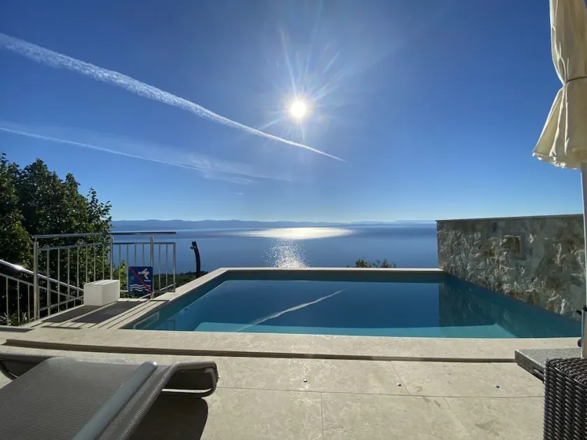 Villa Sabine Medveja Cres. Studio-appartement mit Wlan und Pool - Image 1