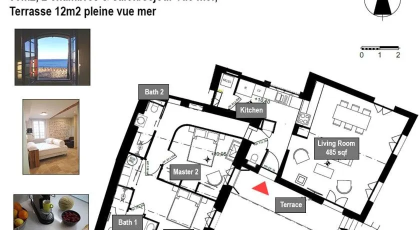 MAISON MARINA - Absoluty Antibes - New-Luxury old Antibes - 1st Row Sea View Terrace - Image 1