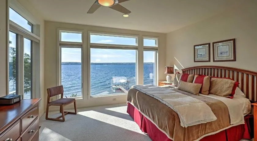 Luxury Seneca Lakehouse w/ Deck + Private Dock! - Image 1