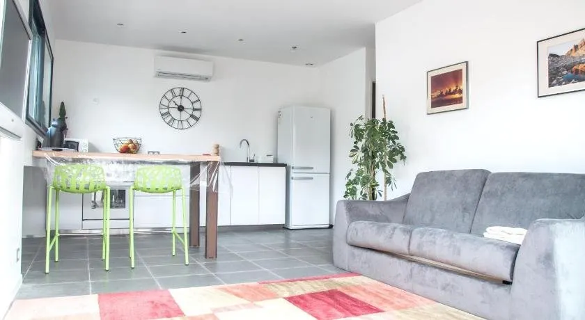 Maison d'une chambre avec vue sur la mer jardin clos et wifi a Furiani a 3 km de la plage - Image 1