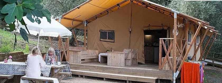 Tents in Camping Vallicella - Image 1