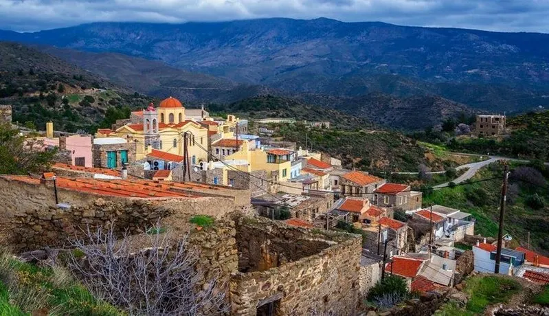 5 bedrooms villa at Limnos 250 m away from the beach with sea view enclosed garden and wifi - Image 1