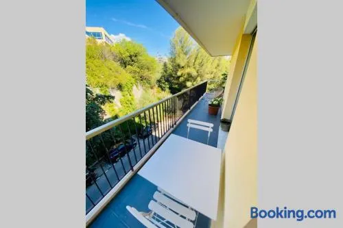 4P Luxe vue mer Parking Tennis a 4min de la promenade des anglais - Image 1