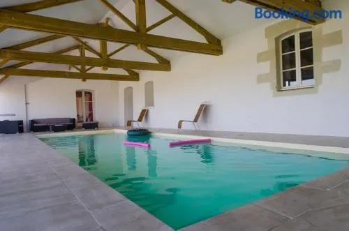 Villa de 4 chambres avec vue sur la ville piscine interieure et jardin clos a Murs Erigne - Image 1