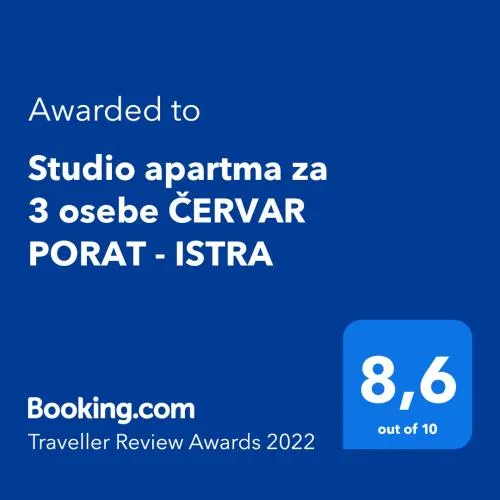 Studio apartma za 3 osebe CERVAR PORAT - ISTRA - Image 1