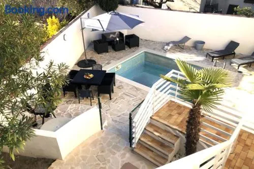 Apartment Terrace With Trees And Private Pool - Image 1
