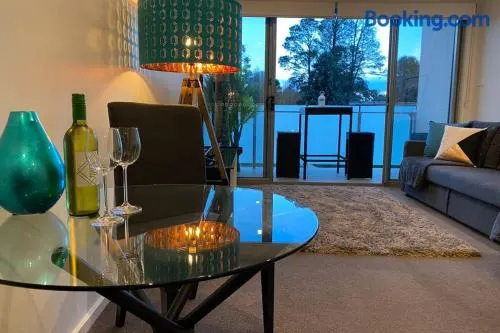 Luxe 1BR Executive Apartment Yarralumla Views Wine WiFi Netflix Secure Parking Canberra - Image 1