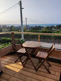 Cottage with sea view, heated pool, spa, 400 m from the beach - Image 2