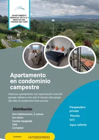 Beautiful view apartment near Parque del Café - Image 3