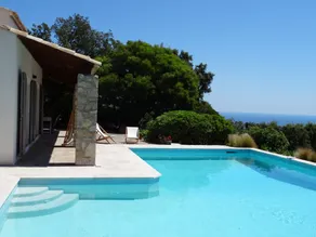 Luxury villa, heated pool, panoramic sea view, air conditionin - Image 3