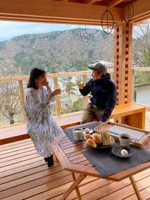 [GOURA TERRACE] Open terrace and spacious living room for you to enjoy the natural beauty of Hakone! - Image 3