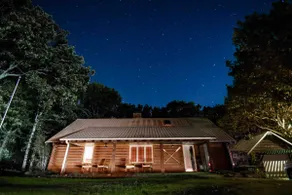 1970s Luxury Log Cabin • Hot Tub + Fire Pits - Image 4