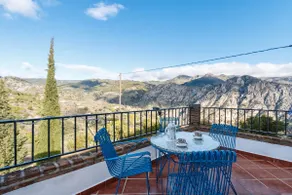 Beautiful house above the top of a mountain. - Image 5