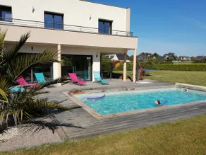 Modern cottage and heated pool 500 m from the sea - Image 4